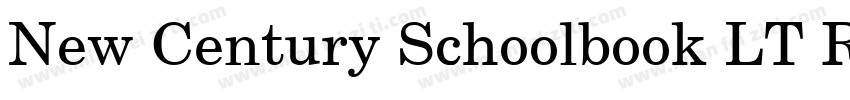 New Century Schoolbook LT Roman字体转换